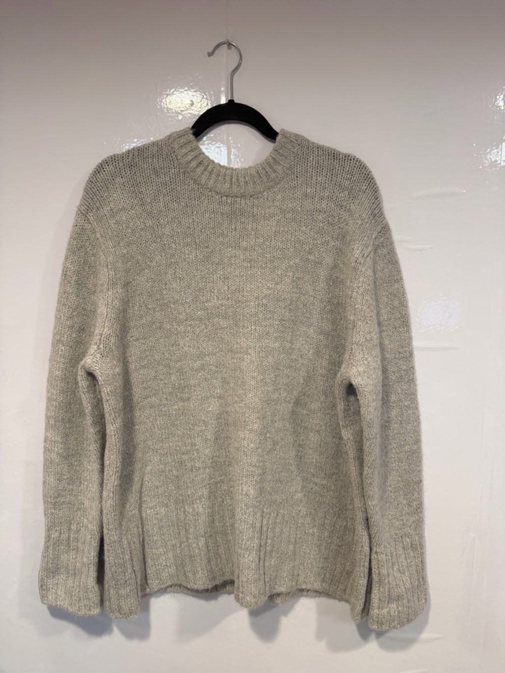 Grey oversized Pistola crewneck‎ sweater